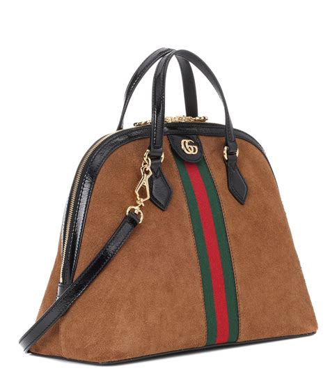 brown pull string gucci bag|Gucci brown ophidia shoulder bag.